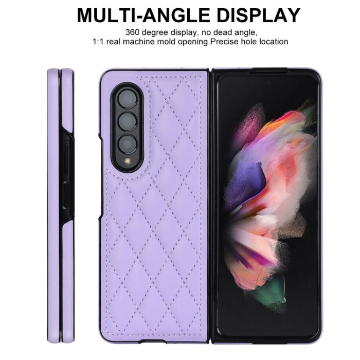 Bild 2,  Galaxy Z Fold 3 Skal Diamond Lila