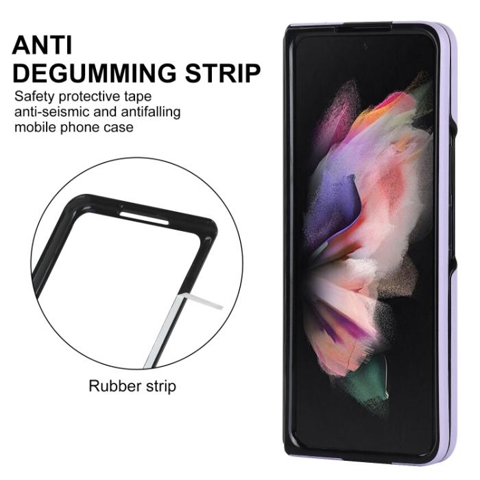 Bild 3,  Galaxy Z Fold 3 Skal Diamond Lila