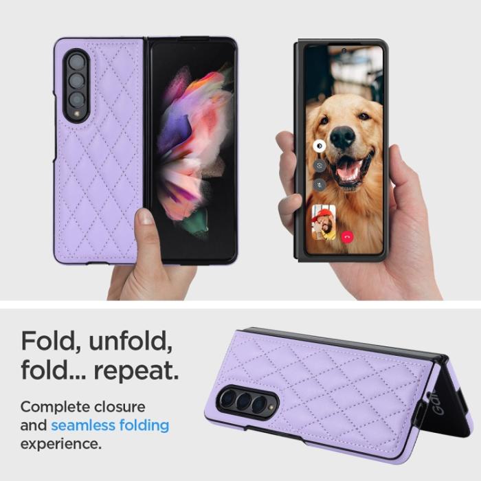 Bild 5,  Galaxy Z Fold 3 Skal Diamond Lila