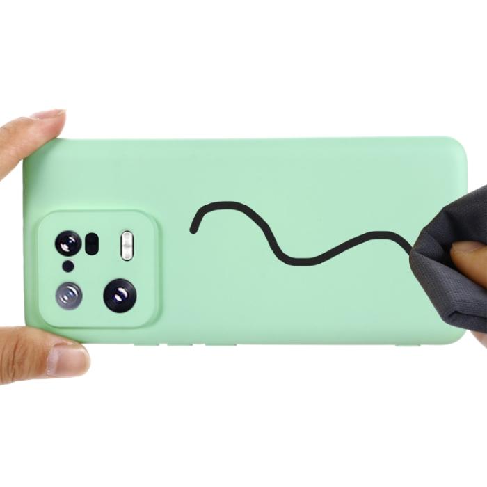 Bild 4,  Xiaomi 13 Pro 5G Skal Liquid Silikon Grön