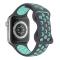 ColorPop Sportarmband Dual-Color Apple Watch 42/41/40/38 mm (S/M) Grå/Teal