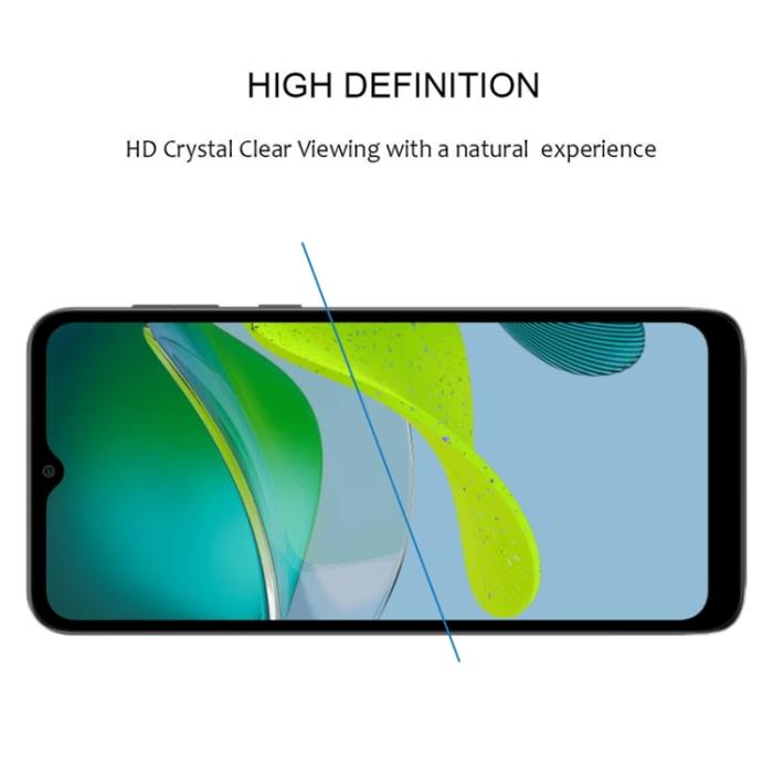 Bild 4,  Motorola Moto E13 Skärmskydd Heltäckande Härdat Glas