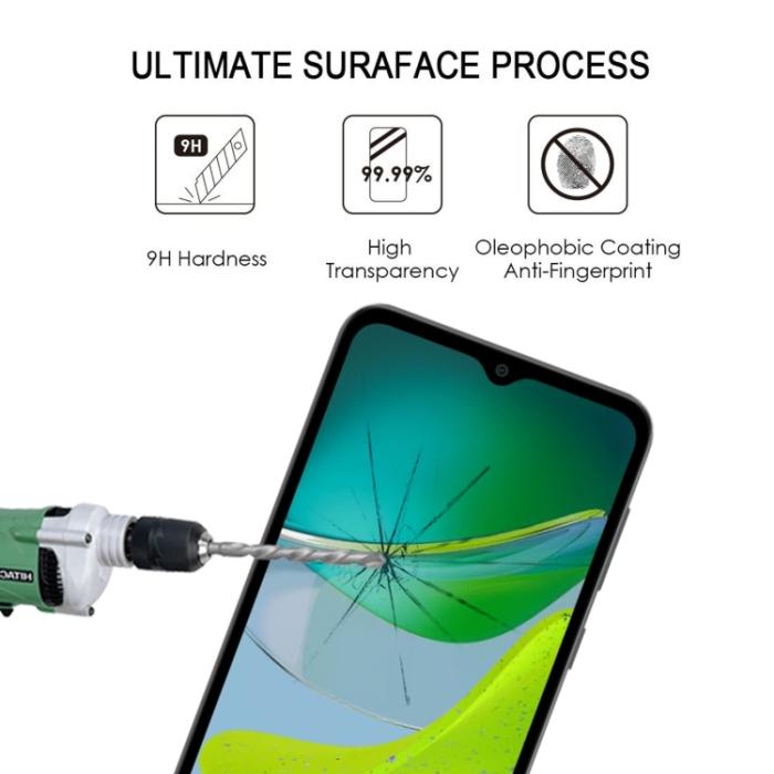 Bild 6,  Motorola Moto E13 Skärmskydd Heltäckande Härdat Glas