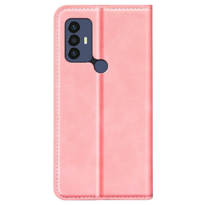Bild 3,  TCL 305 (2022) Fodral Flip Läder Roséguld