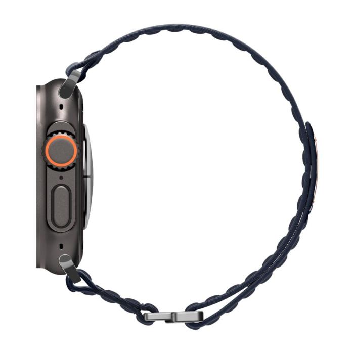Bild 3, Spigen Spigen Apple Watch 42/44/45/46/49 mm Klockarmband Navy