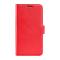  Xiaomi Redmi 10 5G Fodral Crazy Horse Läder Röd