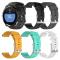  Silikon Armband Diamond Textur Suunto (24mm) Svart