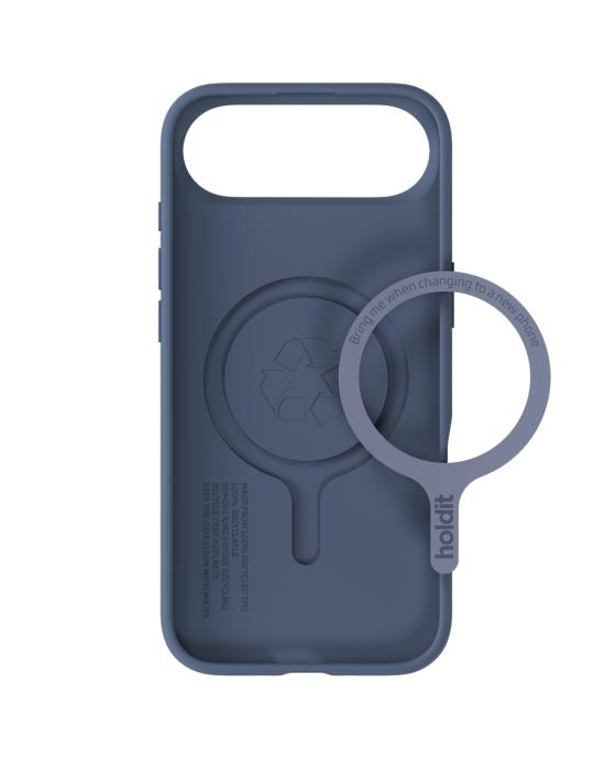Bild 4, holdit holdit iPhone Air Mobilskal Soft MagSafe Pacific Blue