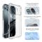 IMAK IMAK iPhone 17 Pro Skal TPU AirBag Shockproof Transparant