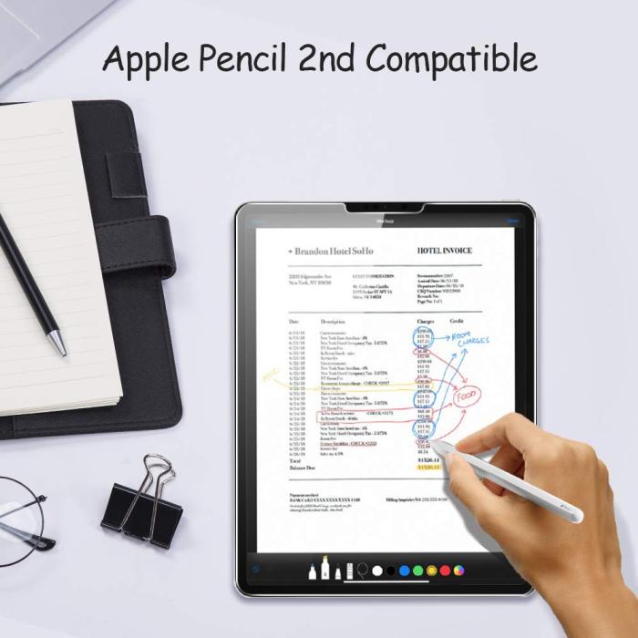 Bild 5,  iPad Pro 12.9 (2018/2020/2021) - Skärmskydd I Härdat Glas