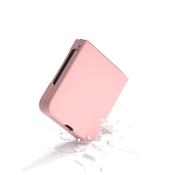 Bild 3,  Motorola Razr 50 Ultra 5G 5G Mobilskal Skin Touch Rosa