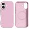  iPhone 17 Skal MagSafe Liquid Silikon Rosa