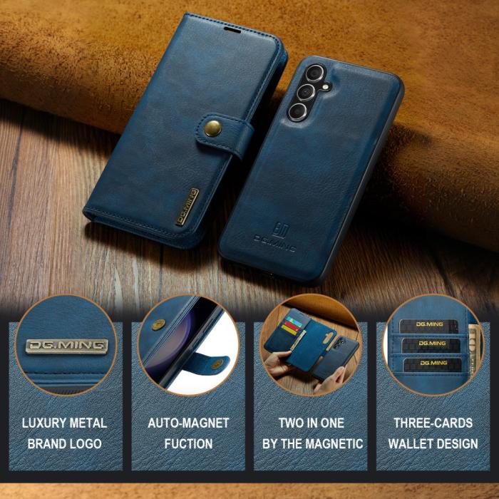 Bild 6, DG.MING DG.MING Samsung Galaxy A36 5G/A56 5G 2in1 Fodral / Skal Blå