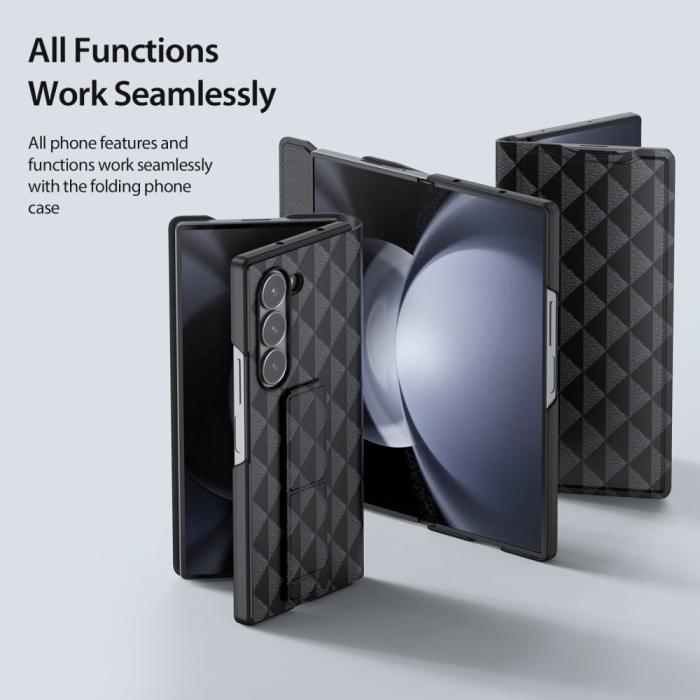 Bild 6, DUX DUCIS DUX DUCIS Galaxy Z Fold 6 Skal Fitt Series Korthållare Svart