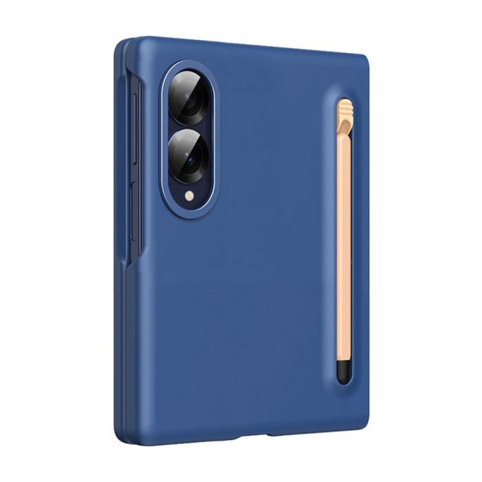 Bild 2,  Samsung Galaxy Z Fold 8 Skal Inkl. Skärmskydd & Penna Safirblå