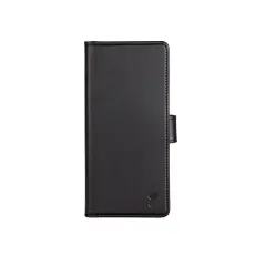 Gear GEAR Samsung Galaxy A42 Fodral L&auml;der Svart