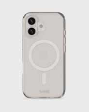 holdit holdit iPhone 16 Mobilskal MagSafe Vit/Transparent