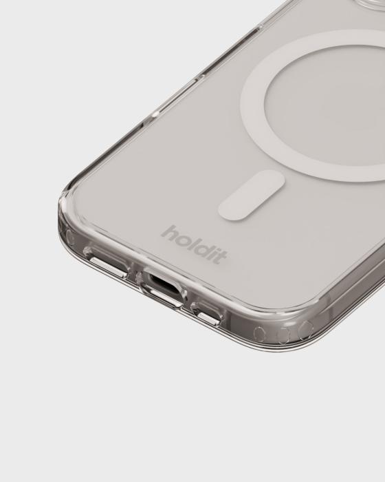 Bild 3, holdit holdit iPhone 16 Mobilskal MagSafe Vit/Transparent