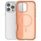  iPhone 16 Pro Skal MagSafe Shockproof Hybrid Orange