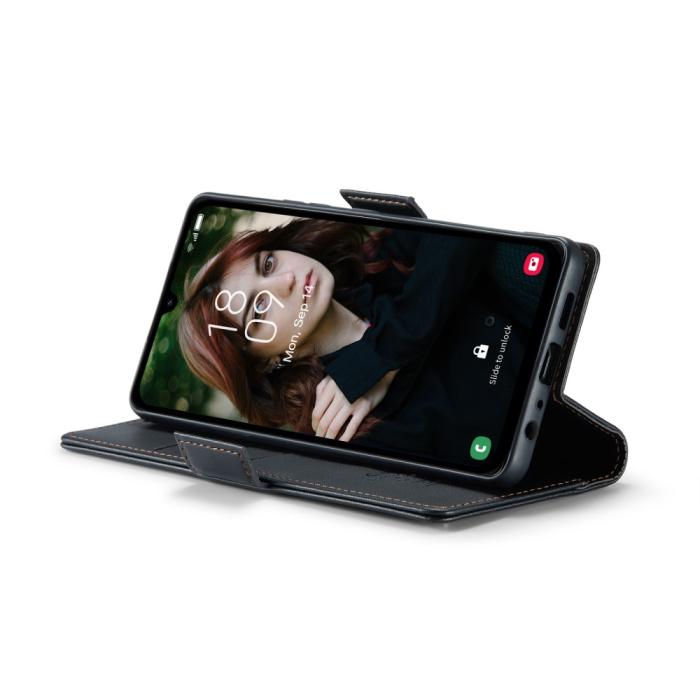 Bild 4, CASEME CASEME Samsung Galaxy A16 Fodral Läder RFID Svart