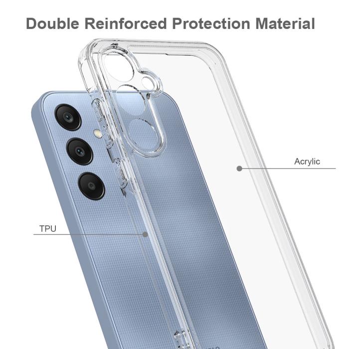 Bild 6,  Samsung Galaxy A35 5G Skal Akryl/TPU Transparent