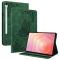  Samsung Galaxy Tab S11 Fodral Butterfly Flower Grön