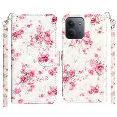  Xiaomi Redmi 15C Fodral Med Tryck Rosor
