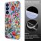  Samsung Galaxy S26 Skal Med Tryck Fjärilar/Blommor
