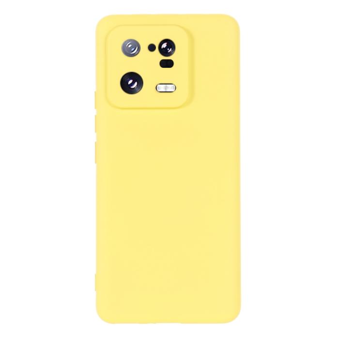 Bild 2,  Xiaomi 13 Pro 5G Skal Liquid Silikon Gul