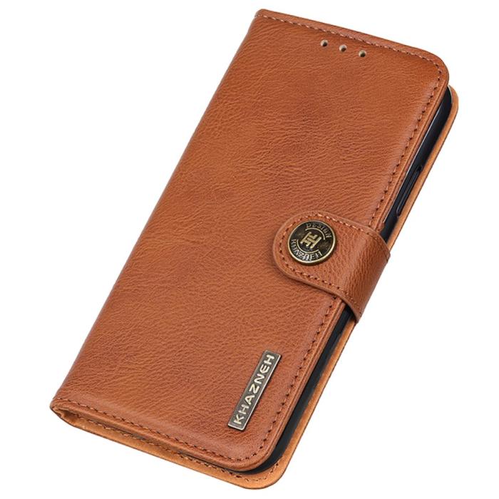 Bild 6, KHAZNEH KHAZNEH Samsung Galaxy S24 FE Fodral Läder Brun