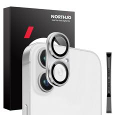 NORTHJO NORTHJO iPhone 16/16 Plus Linsskydd Silver