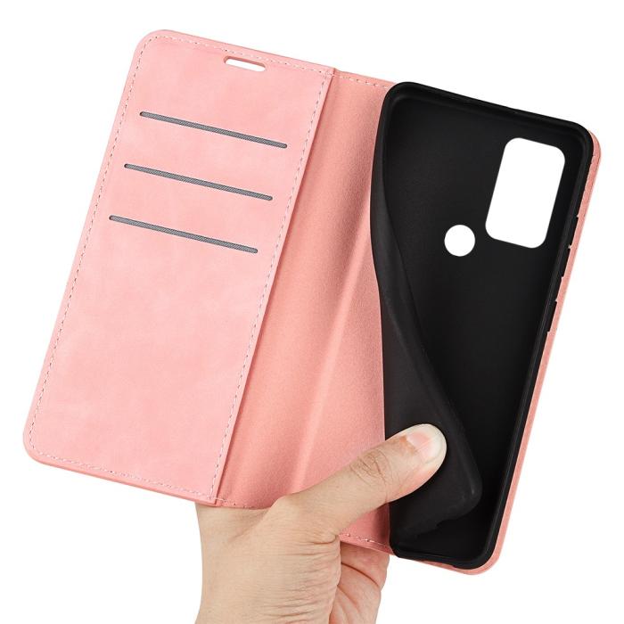 Bild 6,  TCL 305 (2022) Fodral Flip Läder Roséguld