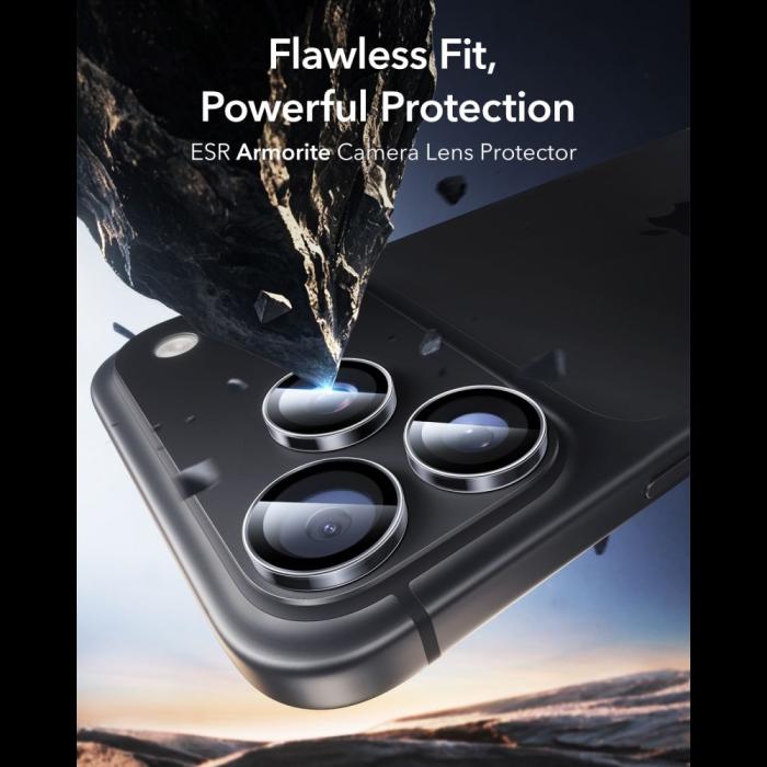 Bild 2, ESR ESR iPhone 18 Pro / 18 Pro Max Linsskydd Armorite