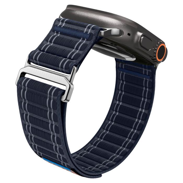 Bild 6, Spigen Spigen Apple Watch 42/44/45/46/49 mm Klockarmband Navy
