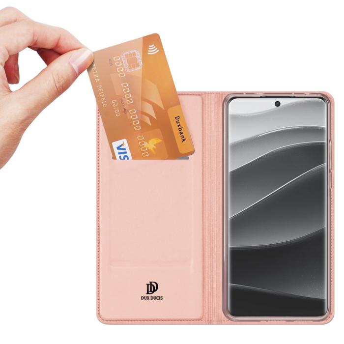 Bild 2, DUX DUCIS DUX DUCIS Xiaomi Redmi Note 14 Pro 5G Fodral Skin Pro Roséguld