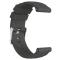  Silikon Armband Diamond Textur Suunto (24mm) Mörk Grå