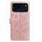  iPhone 17 Pro Fodral Med Fjäril Tryck Roséguld