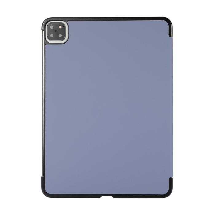 Bild 4,  iPad Pro 11 (2018/2020/2021) - Tri-Fold Läder Fodral - Lila