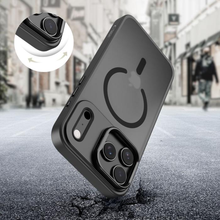 Bild 5, Tech-Protect Tech-Protect iPhone 17 Pro Max Skal MagSafe MagStand Svart