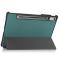 Lenovo Tab P11 Pro Gen 2 Fodral Tri-Fold Läder Svartgrön