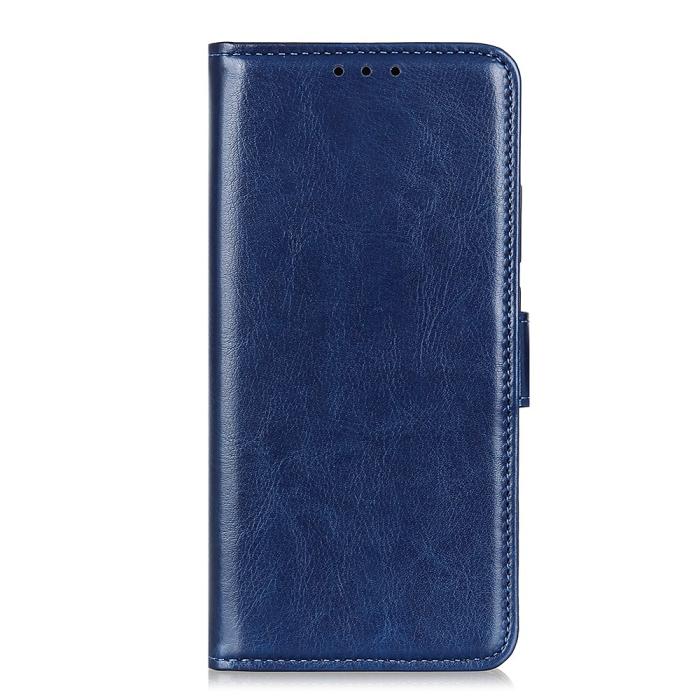 Bild 5,  Xiaomi 17T Pro Fodral Crazy Horse Läder Blå
