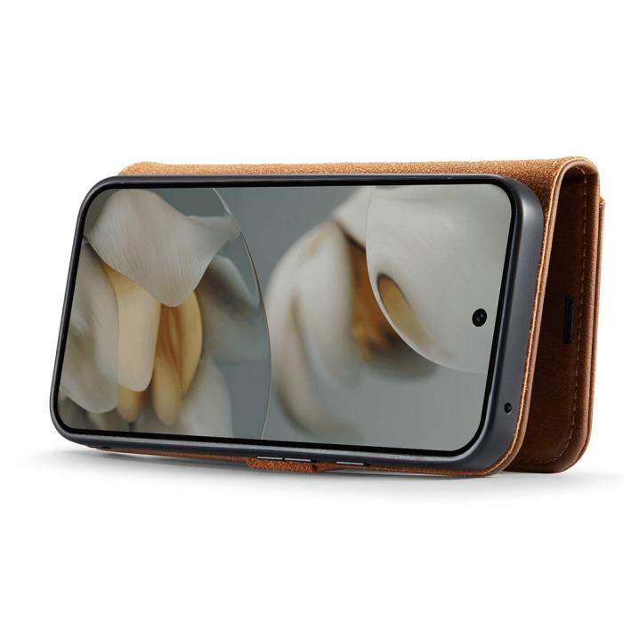 Bild 3, DG.MING DG.MING Google Pixel 10 Pro XL 2in1 Magnet Fodral / Skal Brun
