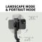  Selfie Stick Tripod 106 cm Trådlös Bluetooth Svart