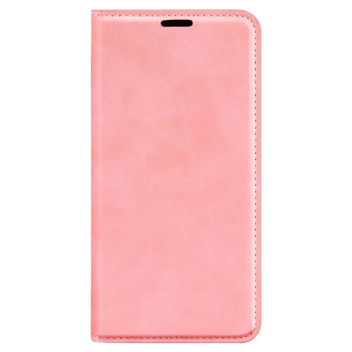 Bild 5,  Samsung Galaxy A15 5G Fodral Flip Skin Touch Rosa