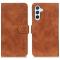 KHAZNEH KHAZNEH Samsung Galaxy A57 5G Fodral Retro Läder Brun