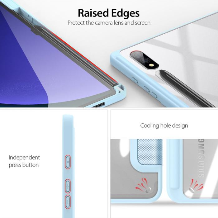 Bild 4, DUX DUCIS DUX DUCIS Galaxy Tab S10 Plus/S9 Plus/S9 FE Plus Fodral TOBY