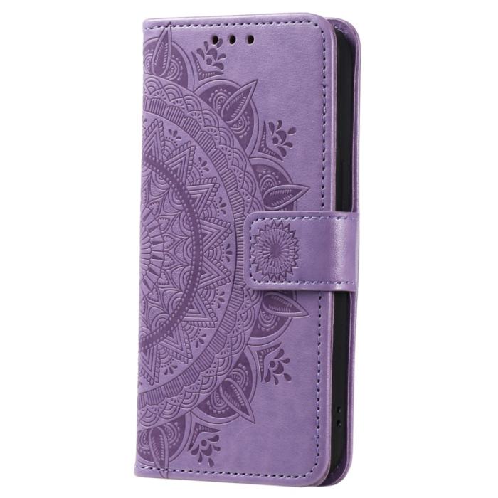 Bild 4,  Xiaomi Redmi Note 12 4G Fodral Mandala Läder Lila