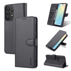 AZNS AZNS Samsung Galaxy A33 5G Fodral L&auml;der Svart