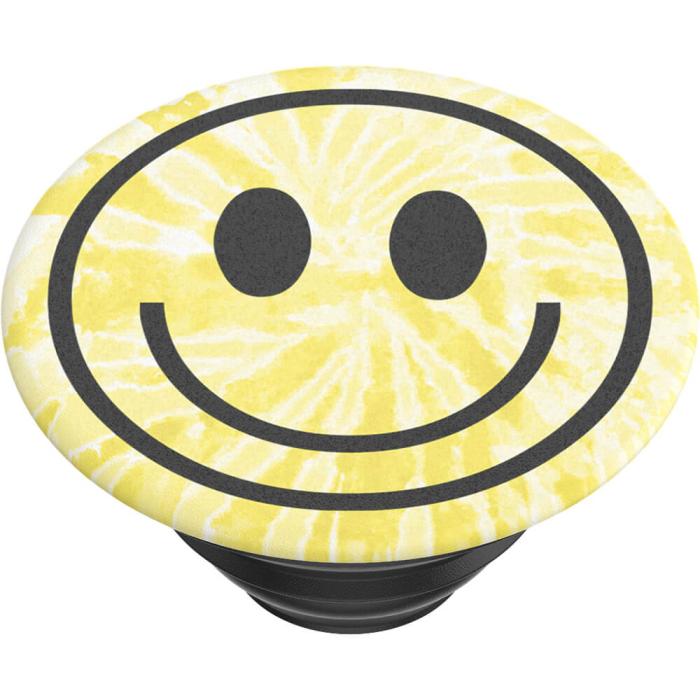Bild 4, PopSockets PopSockets Avtagbart Grip med Ställfunktion Tie Dye Smiley