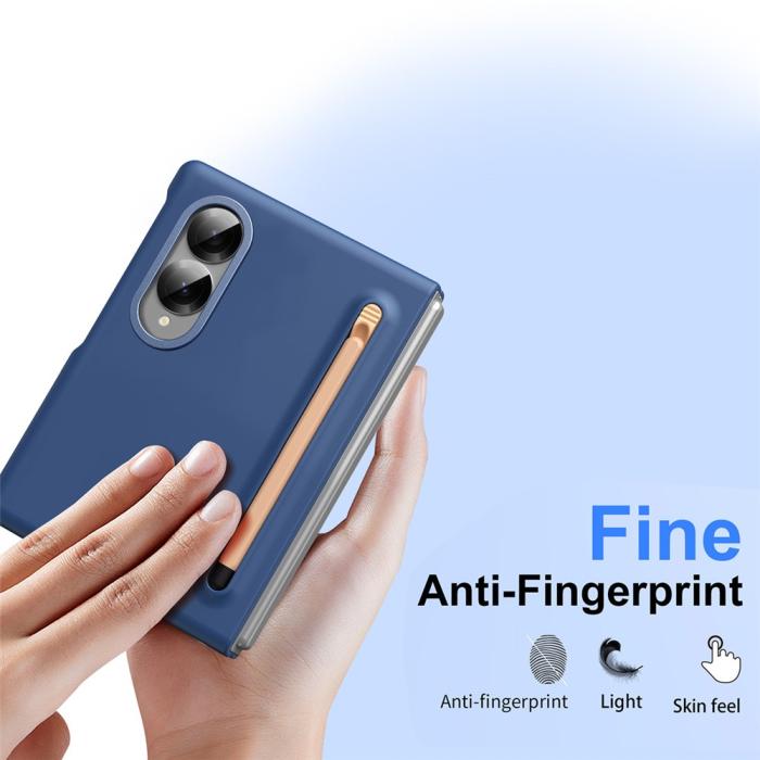 Bild 6,  Samsung Galaxy Z Fold 8 Skal Inkl. Skärmskydd & Penna Safirblå